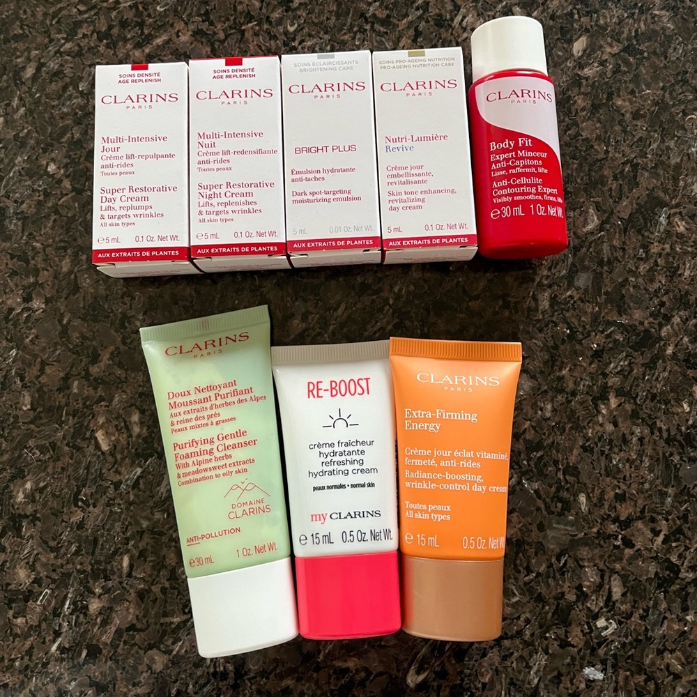 Clarins Skincare Minis Bundle